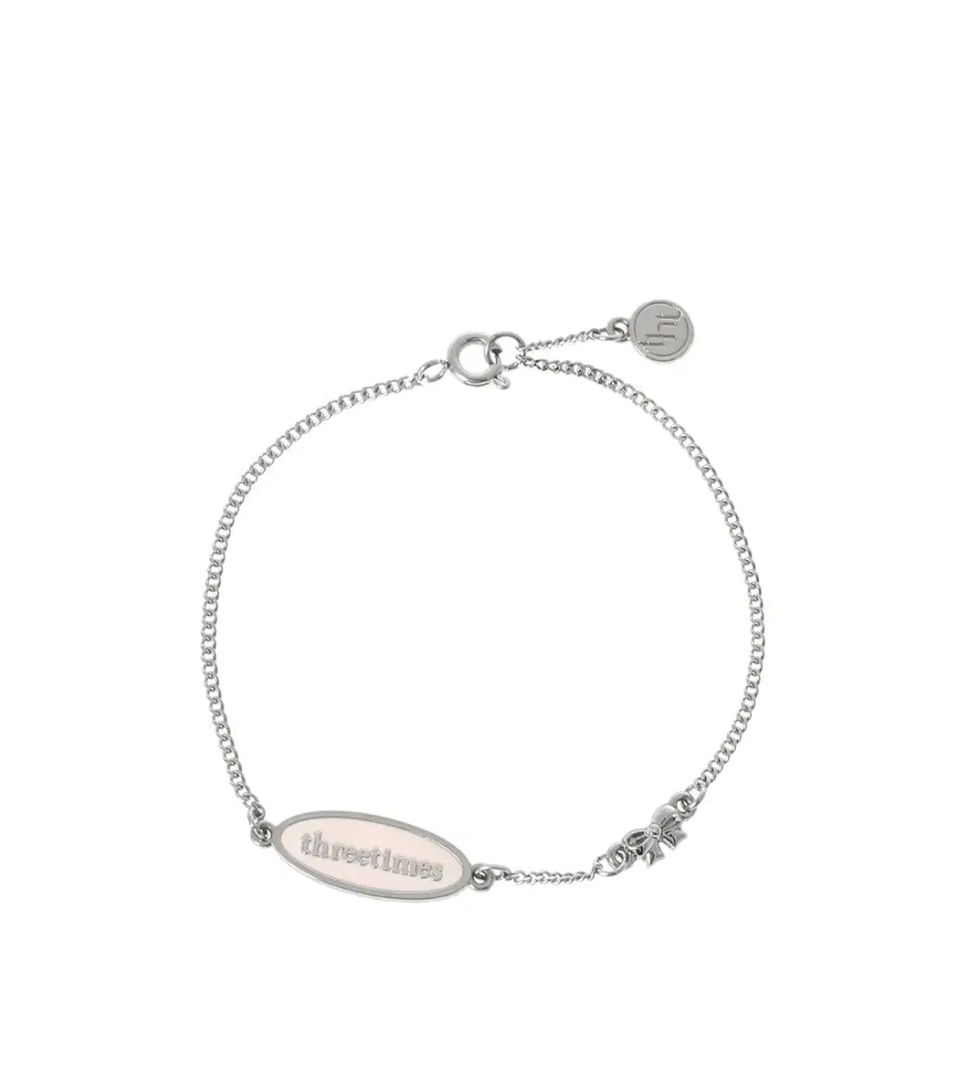 쓰리타임즈 팔찌 pink almond bracelet S사이즈